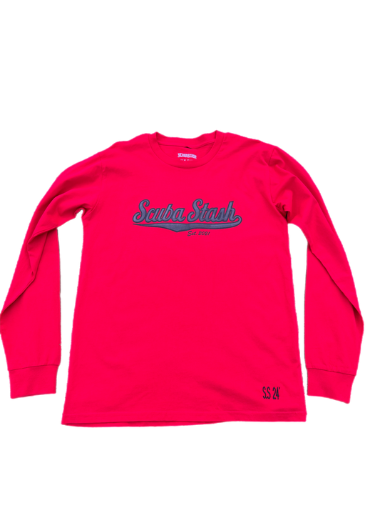SPRING TRAINING RED LONG SLEEVE